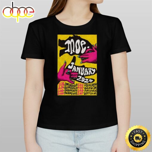 Moe. Tour January 2024 Shirt