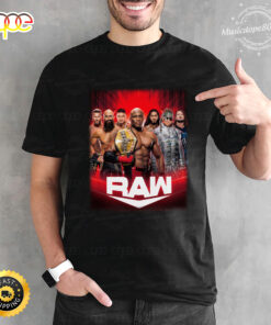 Monday Night Raw – Wwe Black Unisex T Shirt
