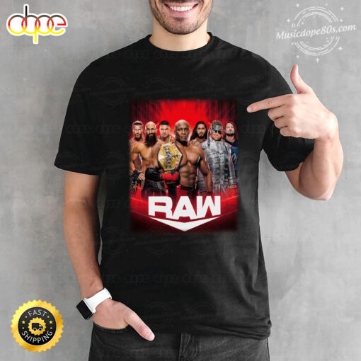 Monday Night Raw – Wwe Black Unisex T Shirt