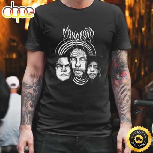 Monolord Audhumbla Tour 2023 Unisex Black T-shirt