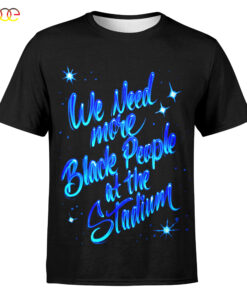 Mookie Betts With Message – We Need More Black People At The Stadium T-Shirt