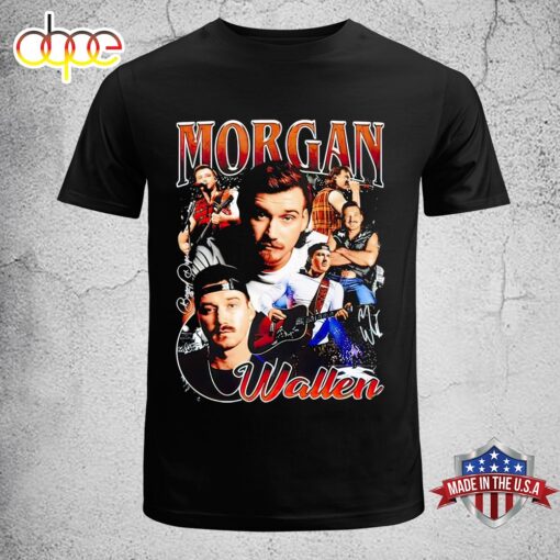 Morgan Wallen Music Artist Concert Tour Ladies Unisex T-Shirt