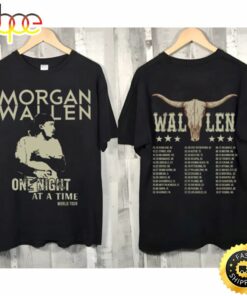 Morgan Wallen World Tour 2023 One Night At A Time 2 Side Shirt