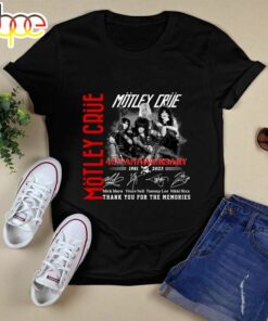 Motley Crue 43rd Anniversary 1981 2024 Signature Shirt