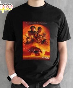 Movie Dune Part Two Of Timothee Chalamet 2024 T-Shirt
