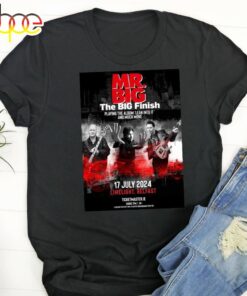 Mr Big Announces 2024 The Big Finish Tour Dates T-Shirt