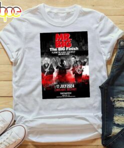 Mr Big Announces 2024 The Big Finish Tour Dates Unisex T-Shirt