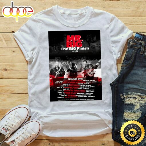 Mr. Big Concert 2023 Unisex Tshirt