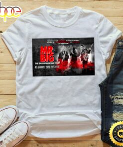 Mr Big The Big Finish World Tour In Singapore Unisex Tshirt