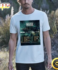 Muse Will Of The People Europe Tour 2023 One Ok Rock Unisex Tshirt 2