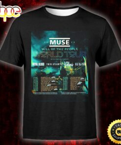 Muse Will Of The People Europe Tour 2023 Unisex Tshirt Muse Will Of The People Europe Tour 2023 Unisex Tshirt
