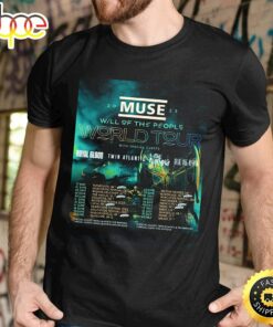 Muse Will Of The People Europe Tour 2023 Unisex Tshirt