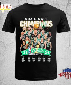 NBA Finals Champions 2023-2024 Boston Celtics Unisex T-Shirt