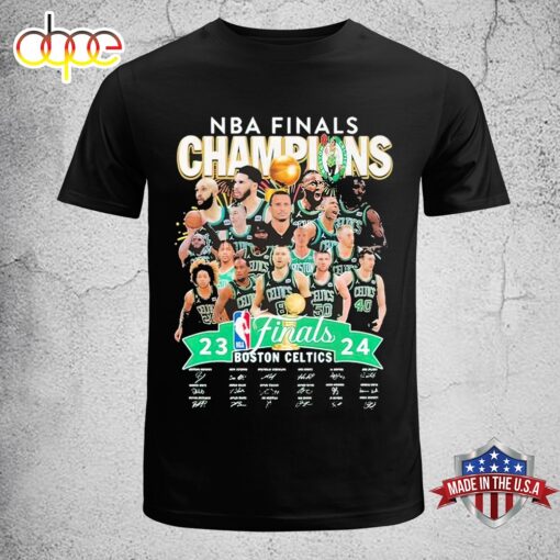 NBA Finals Champions 2023-2024 Boston Celtics Unisex T-Shirt