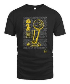 NBA Finals Champions Ring Night Locker Golden State Warriors 2022 T-shirt