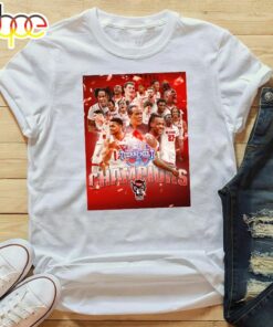NC State Mens Basketball 2024 Are ACC Tournament Champions Unisex T-shirt