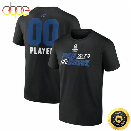 NFC Fanatics Branded 2023 Pro Bowl Pick-A-Player Black T-shirt