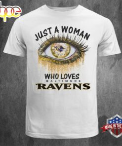 NFL Just A Woman Who Loves Baltimore Ravens Unisex T-shirt