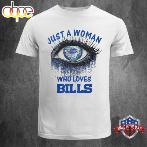 NFL Just A Woman Who Loves Buffalo Bills Unisex T-shirt