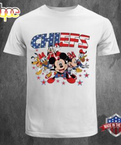 NFL Kansas City Chiefs Independence Day Proud of 4 July Disney Unisex T-Shirt