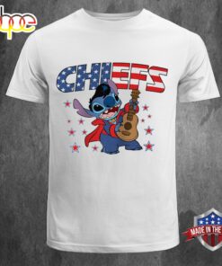 NFL Kansas City Chiefs Independence Day Proud of 4 July Stitch Unisex T-Shirt