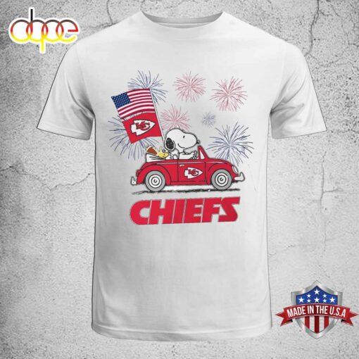 NFL Kansas City Chiefs Independence Day Proud of 4 July Unisex T-Shirt