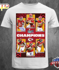 NFL Kansas City Chiefs Super Bowl LVII Champions T-shirt