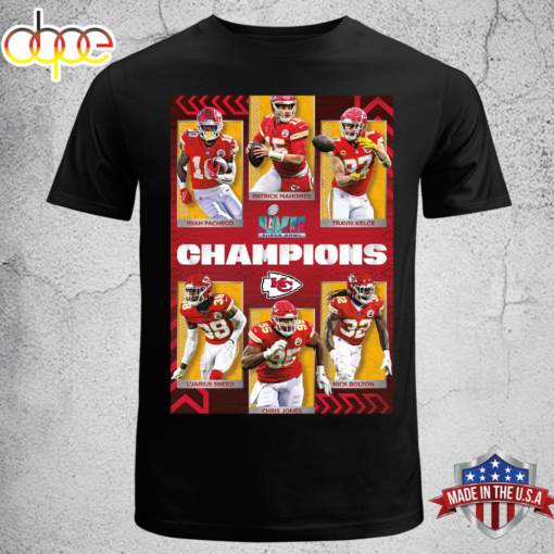 NFL Kansas City Chiefs Super Bowl LVII Champions Unisex T-shirt