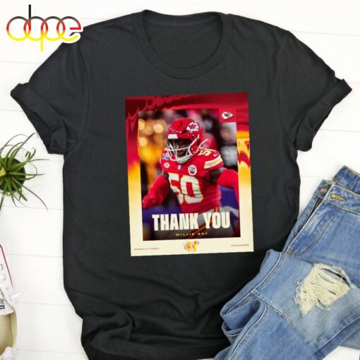 NFL Kansas City Chiefs Thank You For Everything T-shirt