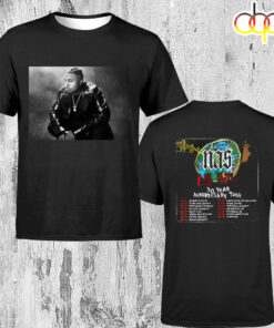 Nas 30 Year Anniversary Tour To UK &amp EU 2024 Unisex T-Shirt