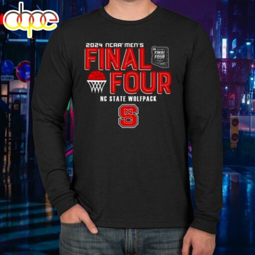 Nc State Wolfpack 2024 Ncaa Men’s Basketball March Madness Final Four Shirt