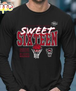 Nc State Wolfpack 2024 Ncaa Tournament March Madness Sweet 16 Fast Break T- Shirt
