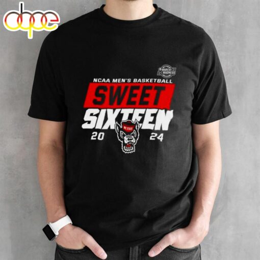 Nc State Wolfpack 2024 Sweet 16 Ncaa Shirt