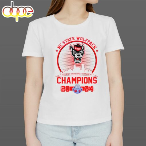 Nc State Wolfpack Acc Men’s Basketball Tournament Champions 2024 Shirt