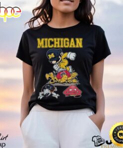 Ncaa Shop Super Mario Michigan Wolverines Stomp Ohio State Buckeyes, Penn State And Indiana Hoosiers Shirt