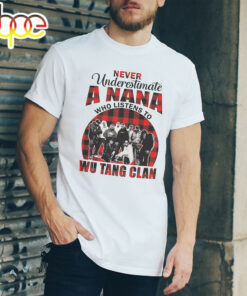 Never Underestimate A Nana Who Listen To Wu-tang Clan TShirt