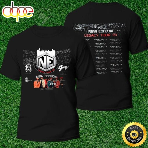 New Edition Legacy Tour 2023 New Edition Concert 2023 Shirt