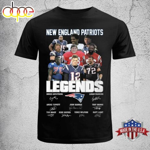 New England Patriots Thank You For The Memories The Legends Signatures shirt