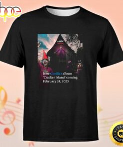 New Gorillaz Album Cracker Island Coming Basic Unisex T-Shirt