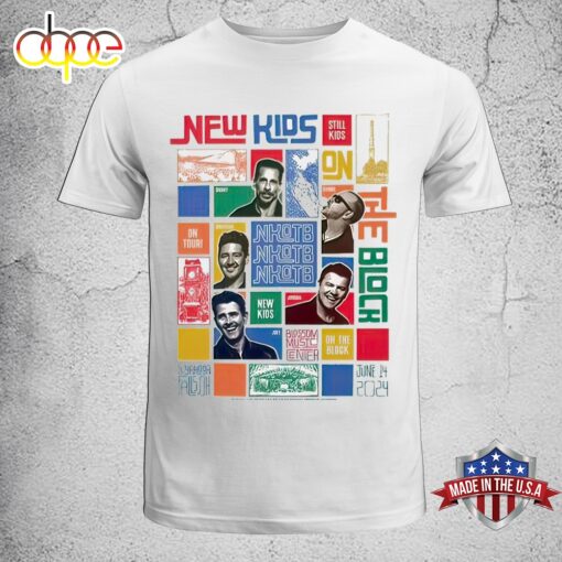 New Kids On The Block Band Music Cuyahoga Falls Event 2024 Unisex T-Shirt