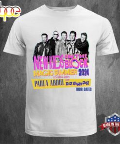 New Kids On The Block Magic Summer Tour 2024 Dates T-shirt