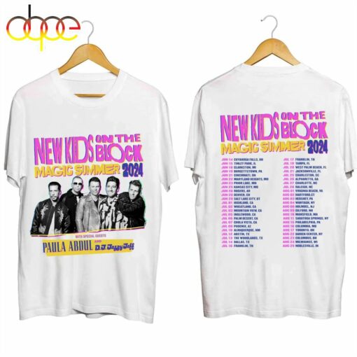 New Kids On The Block The Magic Summer Tour 2024 Shirt