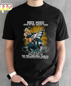 New Orleans Saints Rock Music Keep My Soul Forever Young 2024 Shirt