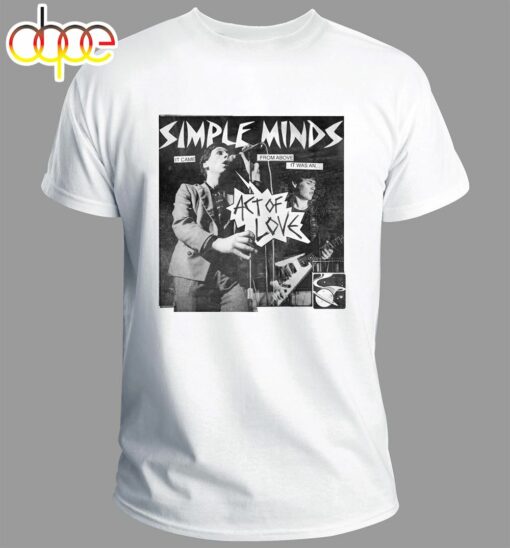 New Simple Minds Merch For Good T-Shirt