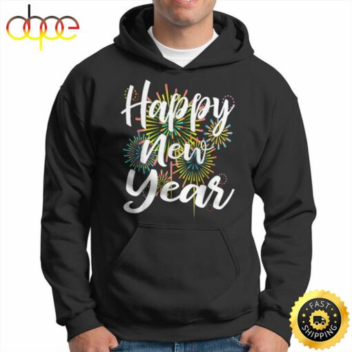 New Years Eve Happy New Year 2023 Gift Fireworks Unisex Basic T-shirt