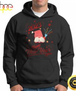 New Years Eve Party Supplies 2023 Gnome Happy New Year Unisex Basic T-shirt