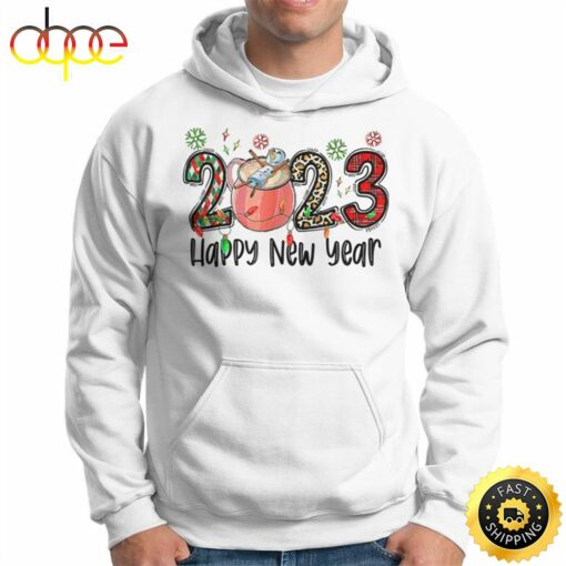 New Years Eve Party Supplies 2023 Happy New Year Unisex Basic T-shirt