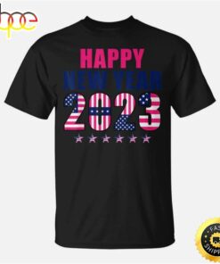 New Years Eve Party Supplies Kids Nye 2023 Happy New Year T-shirt Graphic Unisex Tee
