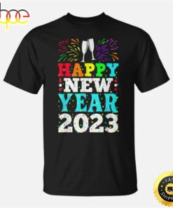New Years Eve Party Supplies Kids Nye 2023 Happy New Year T-shirt Unisex Tee