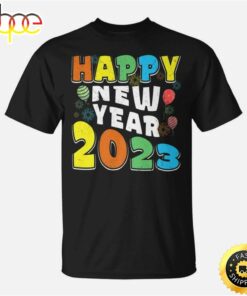 New Years Eve Party Supplies Kids Nye 2023 Happy New Year Unisex Basic T-shirt